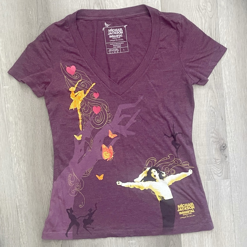 Michael Jackson Immortal Cirque Du Soleil T-Shirt